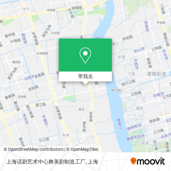 上海话剧艺术中心舞美剧制造工厂地图