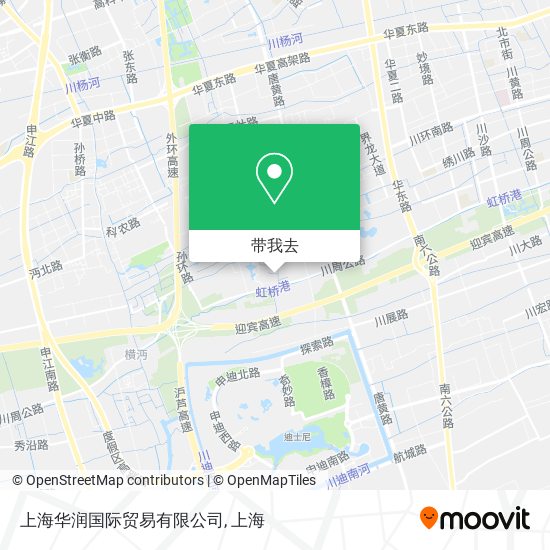 上海华润国际贸易有限公司地图