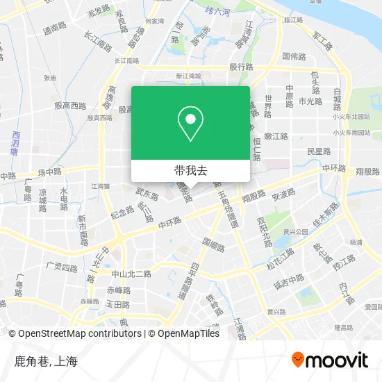 鹿角巷地图