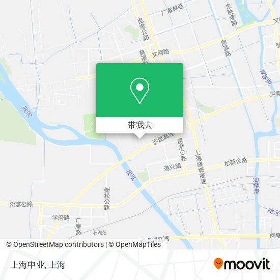 上海申业地图