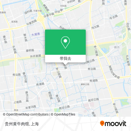 贵州黄牛肉馆地图