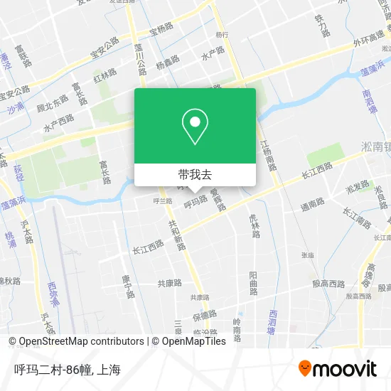 呼玛二村-86幢地图