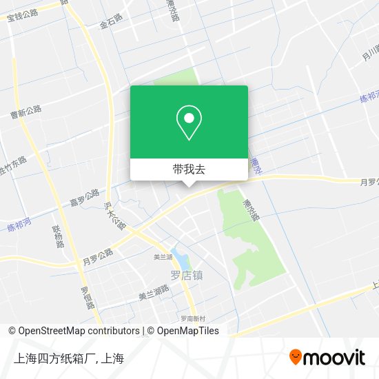 上海四方纸箱厂地图