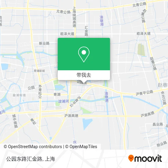 公园东路汇金路地图