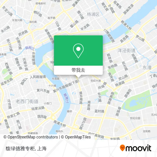 馥绿德雅专柜地图