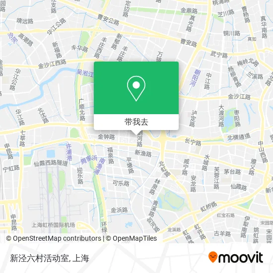 新泾六村活动室地图
