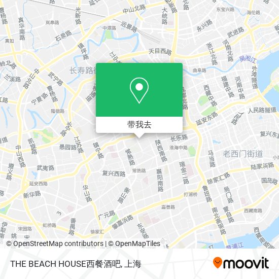 THE BEACH HOUSE西餐酒吧地图