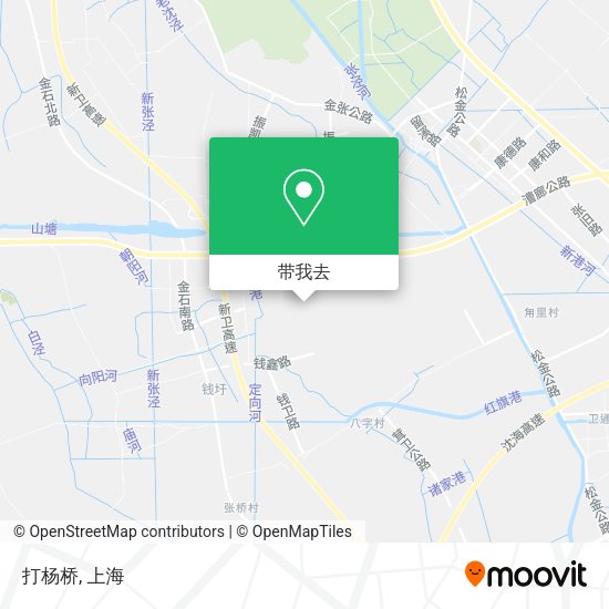 打杨桥地图