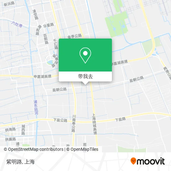 紫明路地图