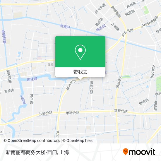 新南丽都商务大楼-西门地图