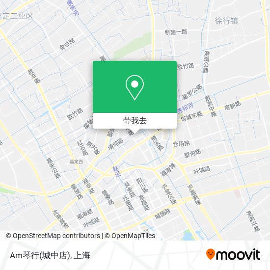 Am琴行(城中店)地图