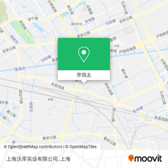 上海沃库实业有限公司地图