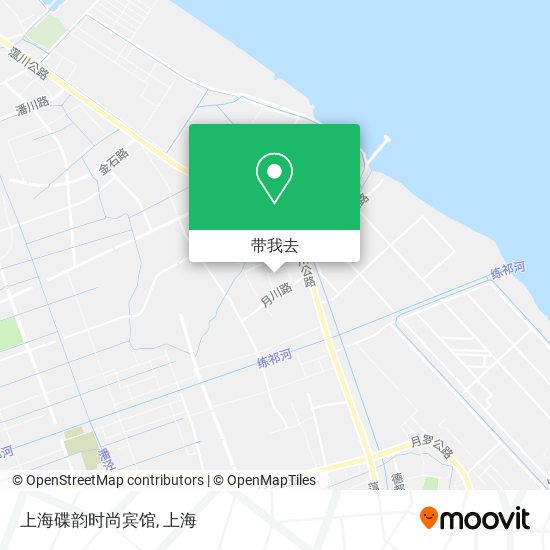 上海碟韵时尚宾馆地图