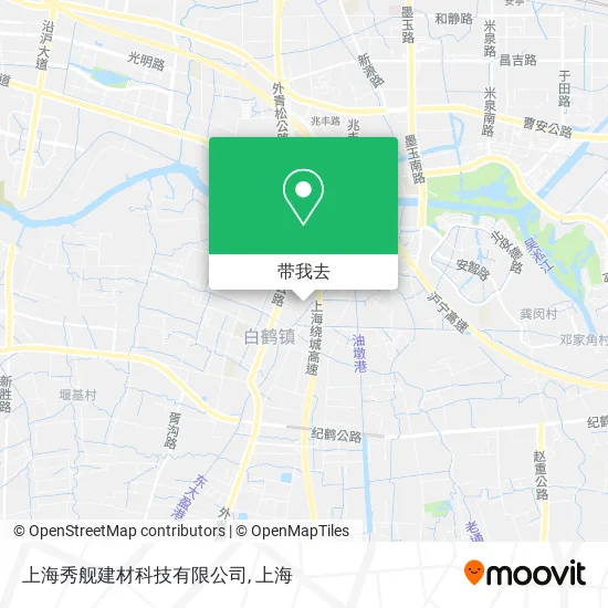 上海秀舰建材科技有限公司地图
