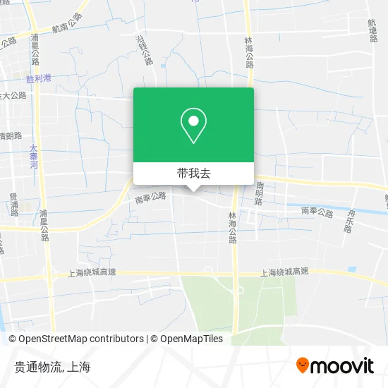 贵通物流地图
