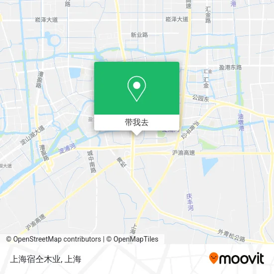 上海宿仝木业地图