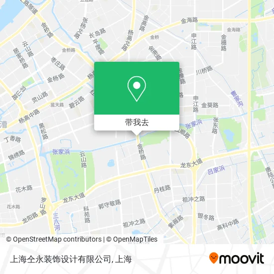 上海仝永装饰设计有限公司地图