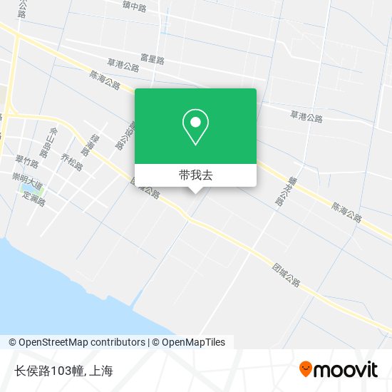 长侯路103幢地图