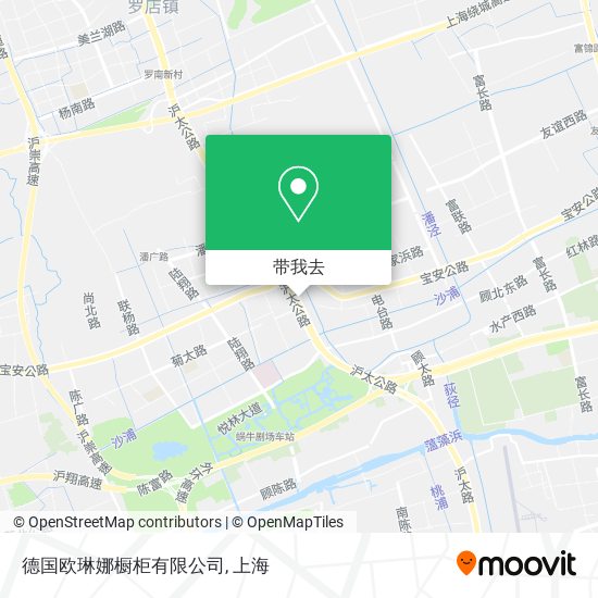 德国欧琳娜橱柜有限公司地图