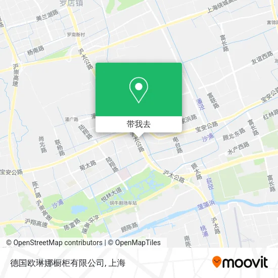 德国欧琳娜橱柜有限公司地图