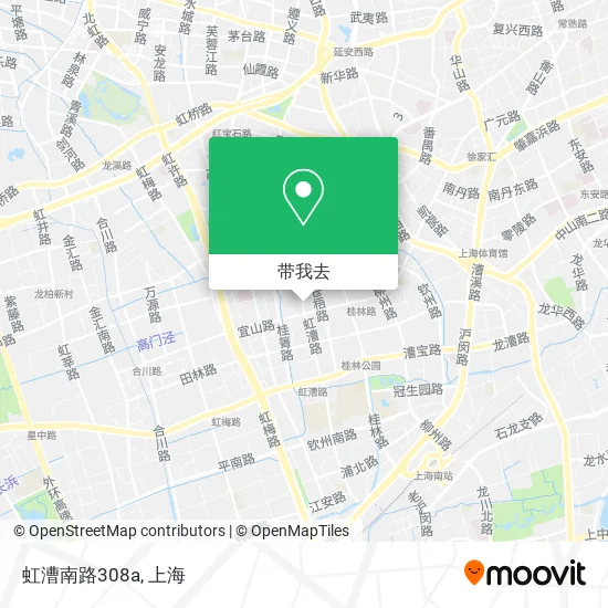 虹漕南路308a地图