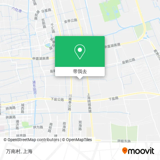 万南村地图