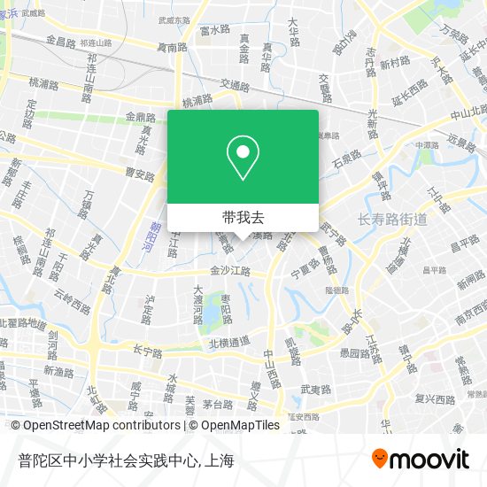 普陀区中小学社会实践中心地图