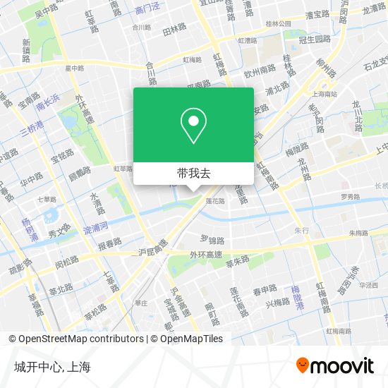 城开中心地图