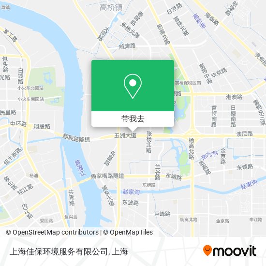 上海佳保环境服务有限公司地图