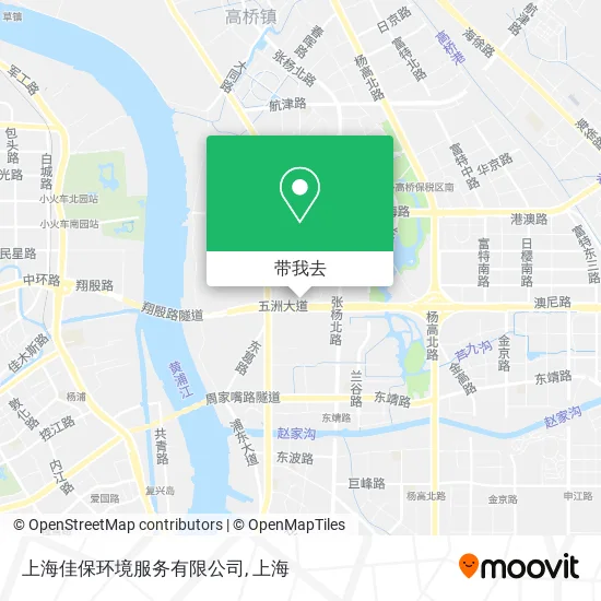 上海佳保环境服务有限公司地图