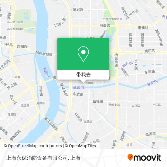 上海永保消防设备有限公司地图
