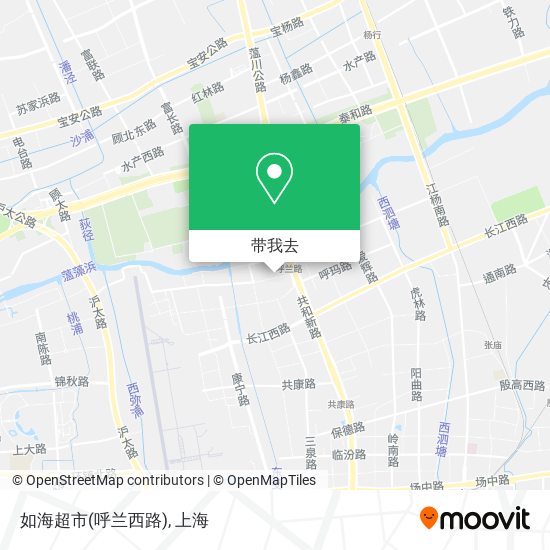 如海超市(呼兰西路)地图