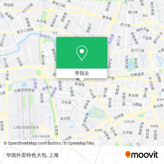 华德外卖特色大包地图