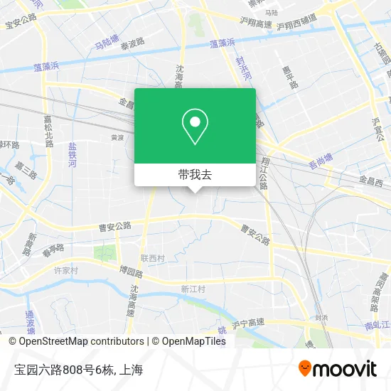 宝园六路808号6栋地图