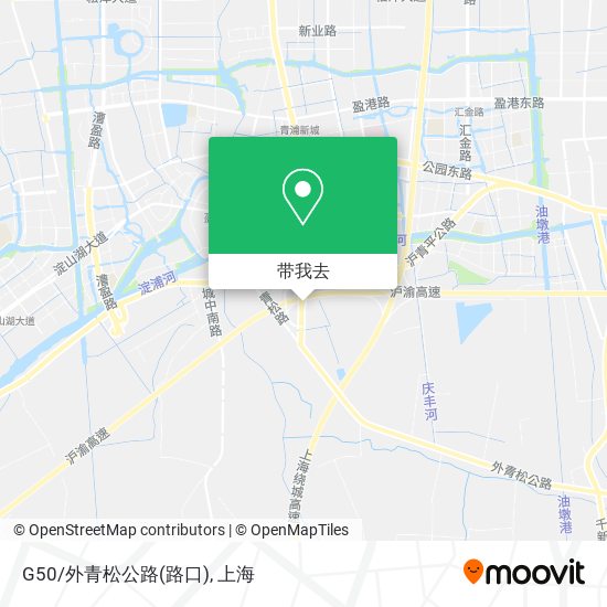 G50/外青松公路(路口)地图