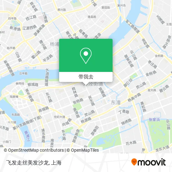 飞发走丝美发沙龙地图