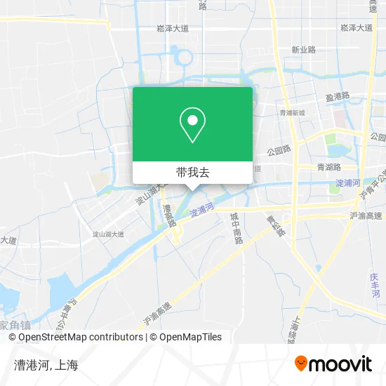 漕港河地图