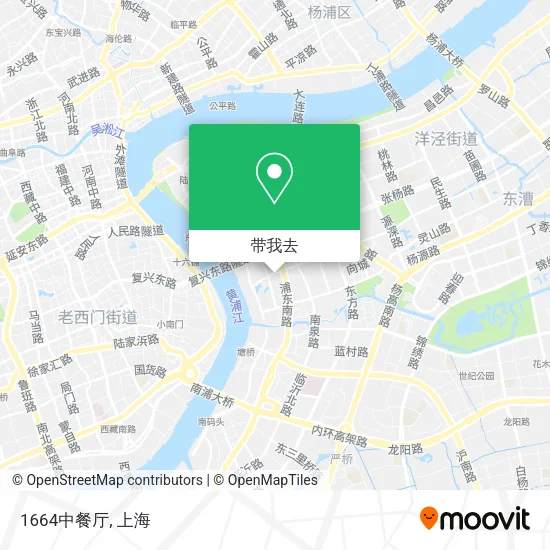 1664中餐厅地图