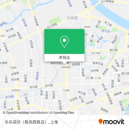 乐乐花坊（殷高西路店）地图