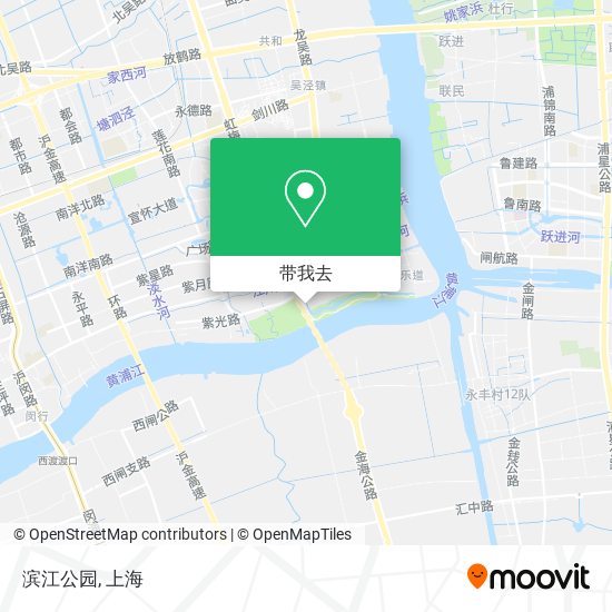 滨江公园地图