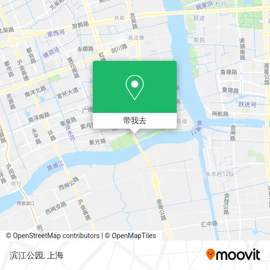 滨江公园地图