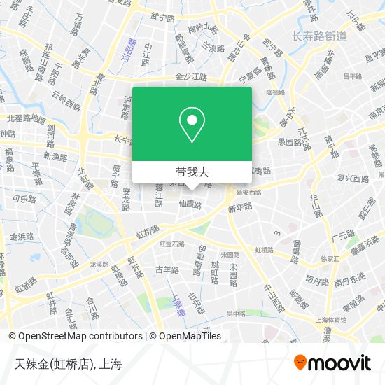 天辣金(虹桥店)地图