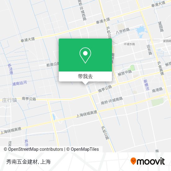 秀南五金建材地图