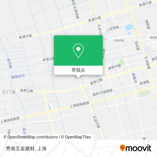 秀南五金建材地图