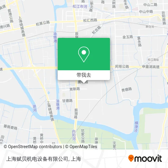 上海赋贝机电设备有限公司地图