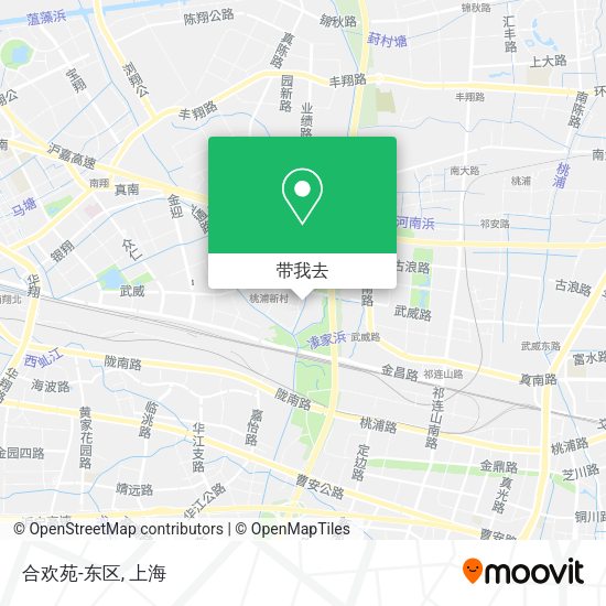 合欢苑-东区地图