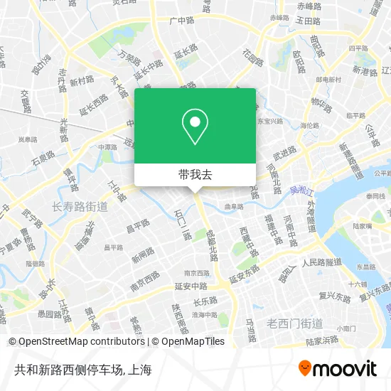 共和新路西侧停车场地图