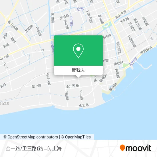 金一路/卫三路(路口)地图