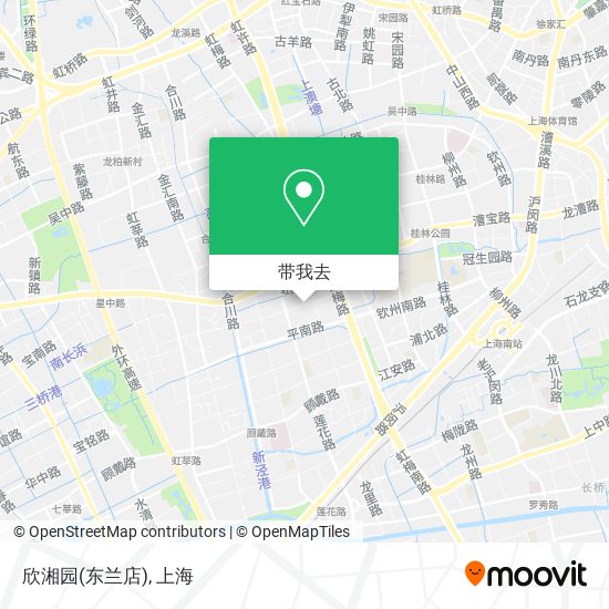 欣湘园(东兰店)地图