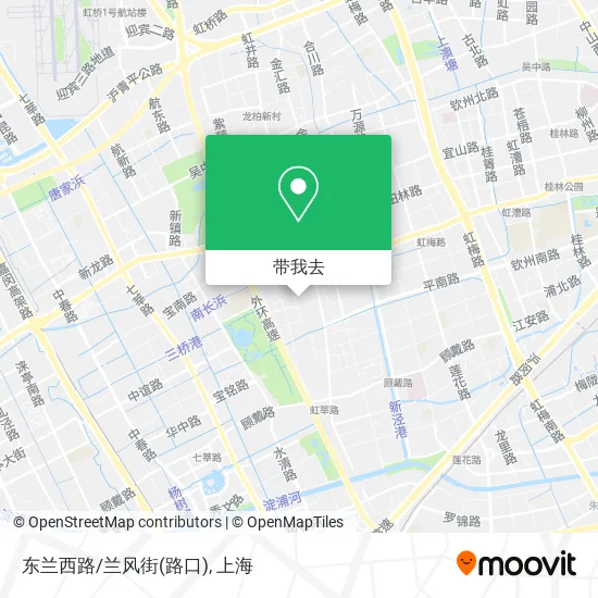 东兰西路/兰风街(路口)地图